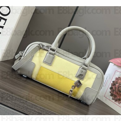 LOEWE mini Amazona 23 bag in nappa calfskin grey 2025