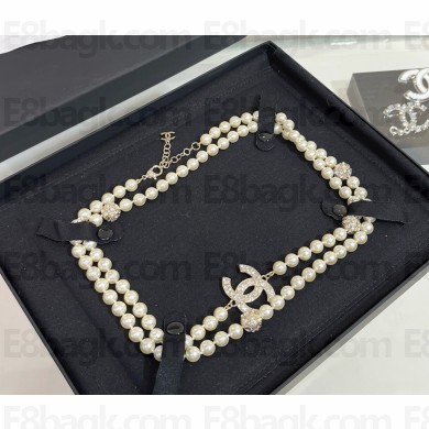 Chanel pearl Necklace 052303 2025