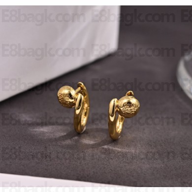 Loewe Anagram Pebble mini hoop earrings 052301 2025