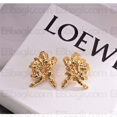 Loewe Tarantella earrings in sterling silver gold 2025