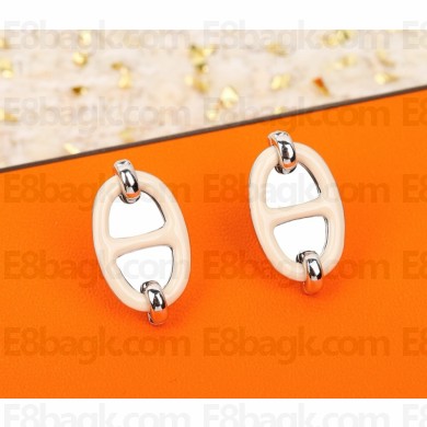 Hermes Mini Maillon Earrings 052406 2025 