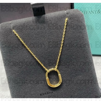 Tiffany Lock Necklace Small Pendant 052404 2025
