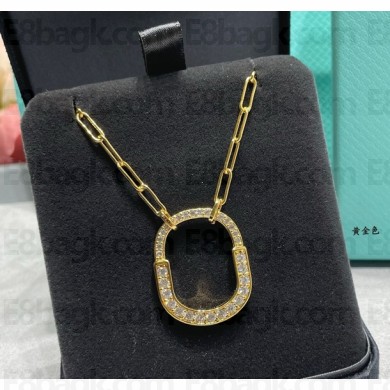 Tiffany Lock Pendant Necklace 052407 2025 