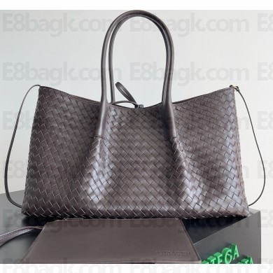 Bottega Veneta medium Pinacoteca Reversible tote bag in Intrecciato silky calf leather fondant 2025