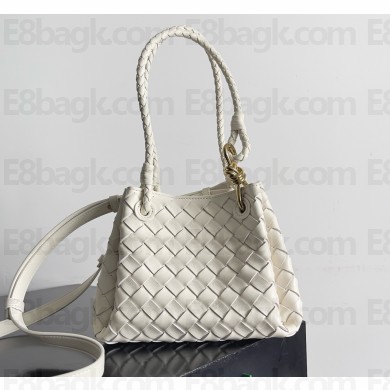 Bottega Veneta Small Parachute Shoulder bag in supple Intrecciato leather Sea salt 2025