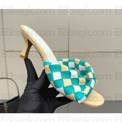 Bottega Veneta Blink Mule with a folded detail in Intrecciato leather 052907 heel 6.5cm 2025 