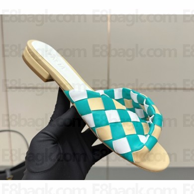 Bottega Veneta Blink Mule with a folded detail in Intrecciato leather 052912 2025 