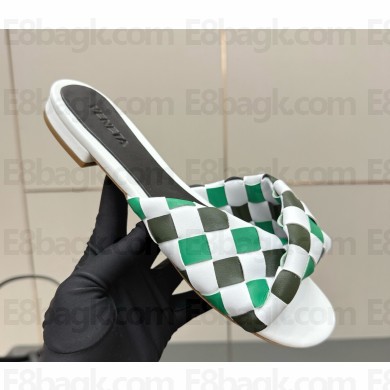 Bottega Veneta Blink Mule with a folded detail in Intrecciato leather 052914 2025 