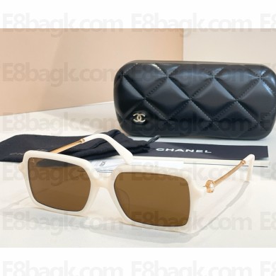 CHANEL Rectangle Sunglasses CH3487 04 2025