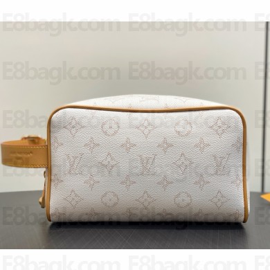 Louis Vuitton M14839 Locker Dopp Kit white Monogram Heritage coated canvas 2025