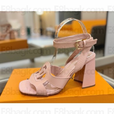 Louis Vuitton 1AHNU8 LV Isola Sandal pink heel 9cm 04 2025