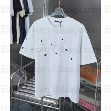 Louis Vuitton women/men T-shirt in Cotton 060603 2025