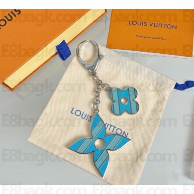 Louis Vuitton Sweet Stripes Flower Bag Charm 03 2025
