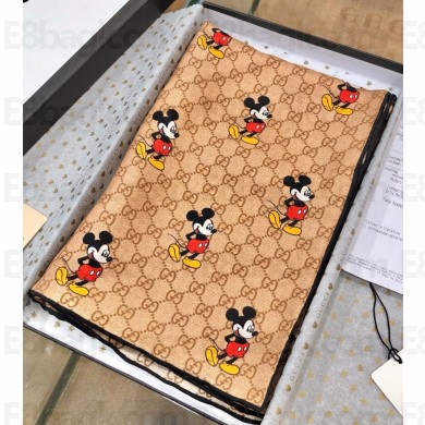 Gucci * Disneyp silk scarf 90x90cm 060904 2025 (TOP QUALITY)