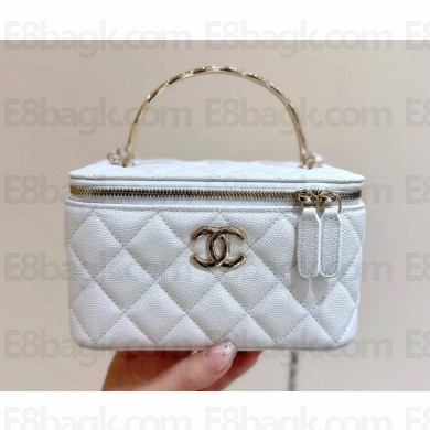 Chanel COCO CRUSH MINI CLUTCH IN GRAINED LEATHER AP4590 2025(ORIGINAL QUALITY)