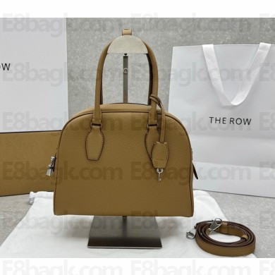 The Row India 10.00 Bag in Leather Brown 2025