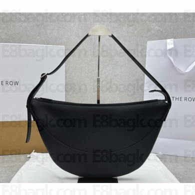 The Row Jouve Bag in Leather Black 2025