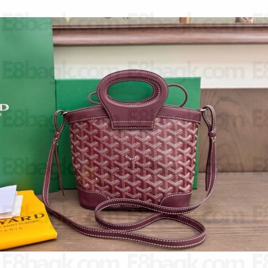 Goyard Beluga Mini Bag Burgundy 2025