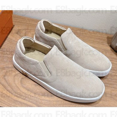 Hermes women/men Lucky slip-on sneaker 09 2025