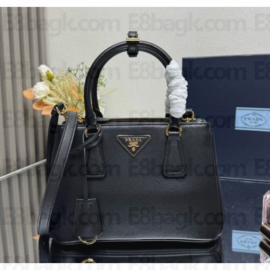 Prada Small Prada Galleria Saffiano leather bag 1BA896 Black 2025