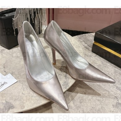 Christian Louboutin Miss Z 100 mm Laminated calf leather Vintage Rose 2025