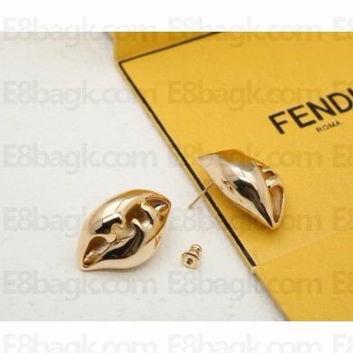 Fendi Forever Fendi earrings  Gold-coloured metal earrings gold 07 2025