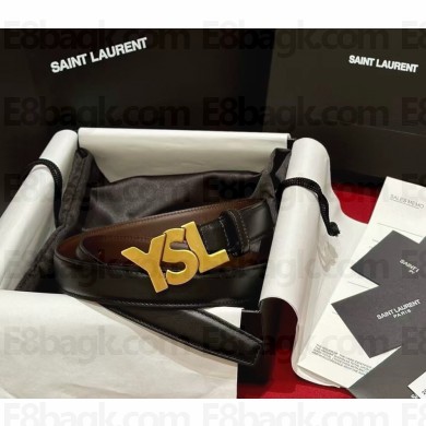 Saint Laurent Width 2.5cm Belt 062701 2025