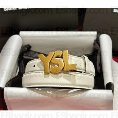 Saint Laurent Width 2.5cm Belt 062703 2025