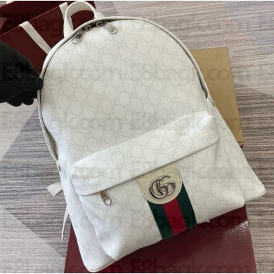 Gucci Ophidia medium backpack 834466 White soft GG Supreme 2025