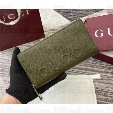 Gucci GG Marmont wallet 835120 green leather 2025