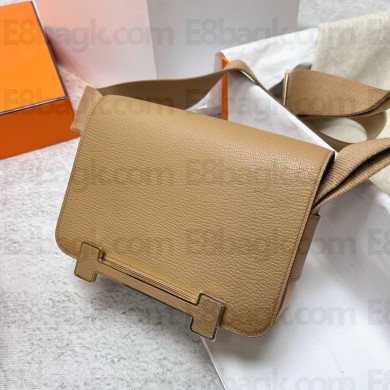 hermes geta bag chai in chevre leather 2023(handmade)