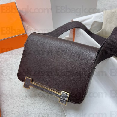 hermes geta bag rouge sellier in chevre leather 2023(handmade)