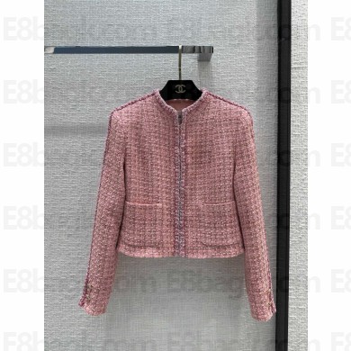 CHANEL PINK tweed jacket 2023