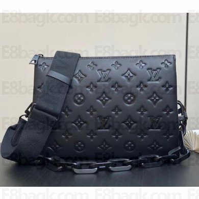 Louis Vuitton M11370 Coussin PM All Black Matte lamb leather 2024