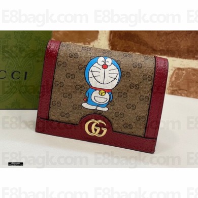 Doraemon x Gucci Card Case Wallet 647788 2021