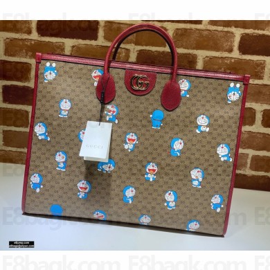 Doraemon x Gucci Large Tote Bag 653952 2021