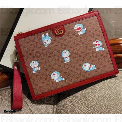 Doraemon x Gucci Pouch Clutch Bag 647804 2021