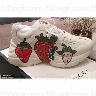 Gucci Rhyton Leather Lovers Sneakers 08 2021