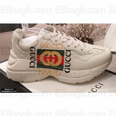 Gucci Rhyton Leather Lovers Sneakers 05 2021