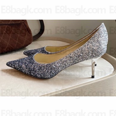 Jimmy Choo Heel 6.5cm Love Pumps Glitter 21 2021