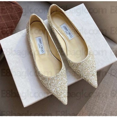 Jimmy Choo Love Flats Glitter 23 2021