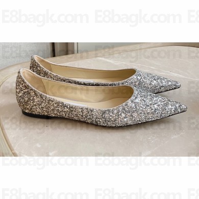 Jimmy Choo Love Flats Glitter 11 2021