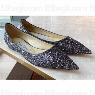 Jimmy Choo Love Flats Glitter 14 2021