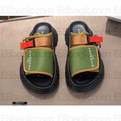 Givenchy Neoprene Spectre Sandals 08 2021