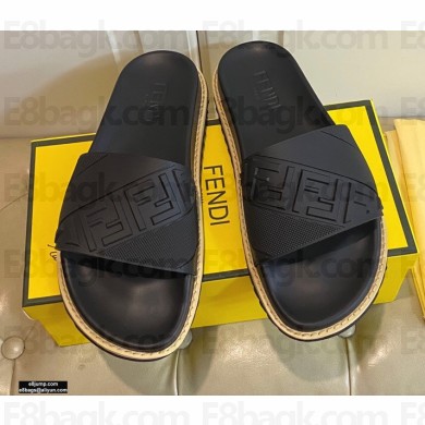 Fendi Rubber Footbed Slides 11 2021