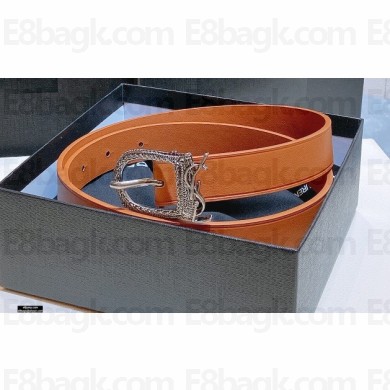 Saint Laurent Width 2.5cm Belt YSL30