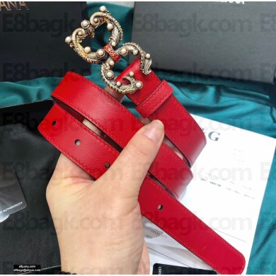 Dolce & Gabbana Width 2.5cm Belt DG02