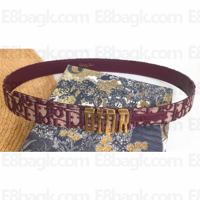 Dior Width 3cm Belt D75