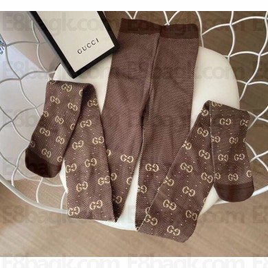 Gucci GG Pattern Pantyhose Tights 33