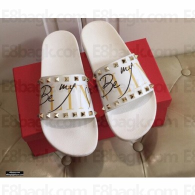 Valentino Rubber Slide Sandals 12 2021
